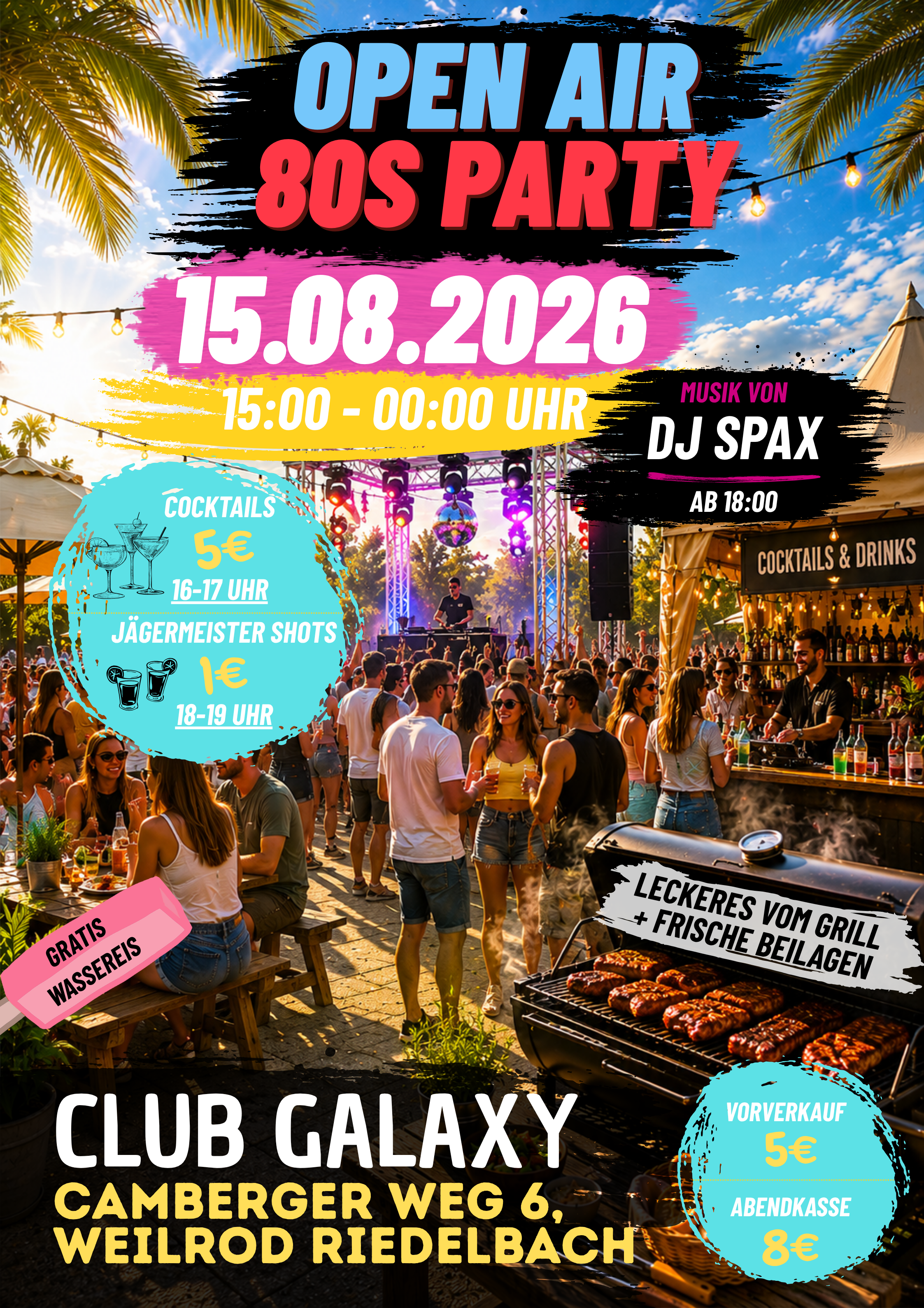 80s Open-Air-Party (Day Event)